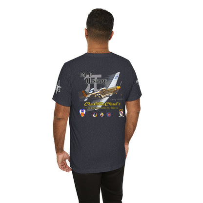 Southern Heritage Aviation Foundation P51 Mustang Charlotte's Chariot II Unisex Softstyle T-Shirt