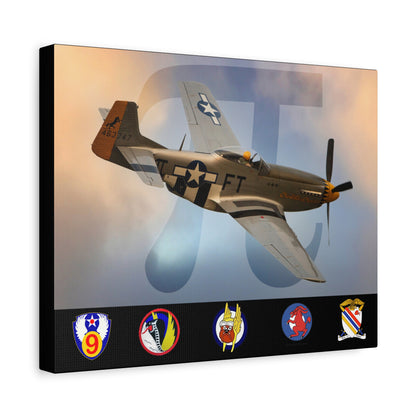 Southern Heritage Aviation Foundation Charlotte's Chariot II Canvas Gallery Wrap - 2