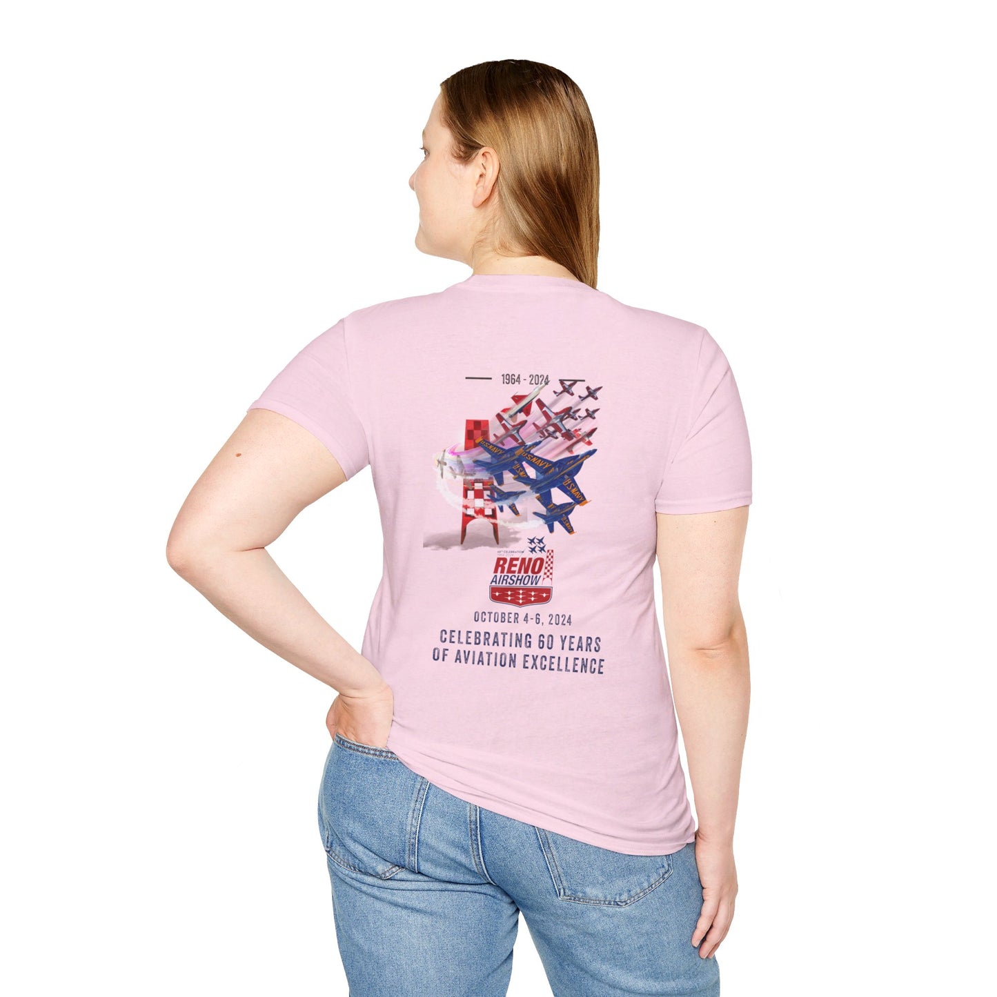 Reno Airshow OFFICIAL EVENT Unisex Softstyle T-Shirt