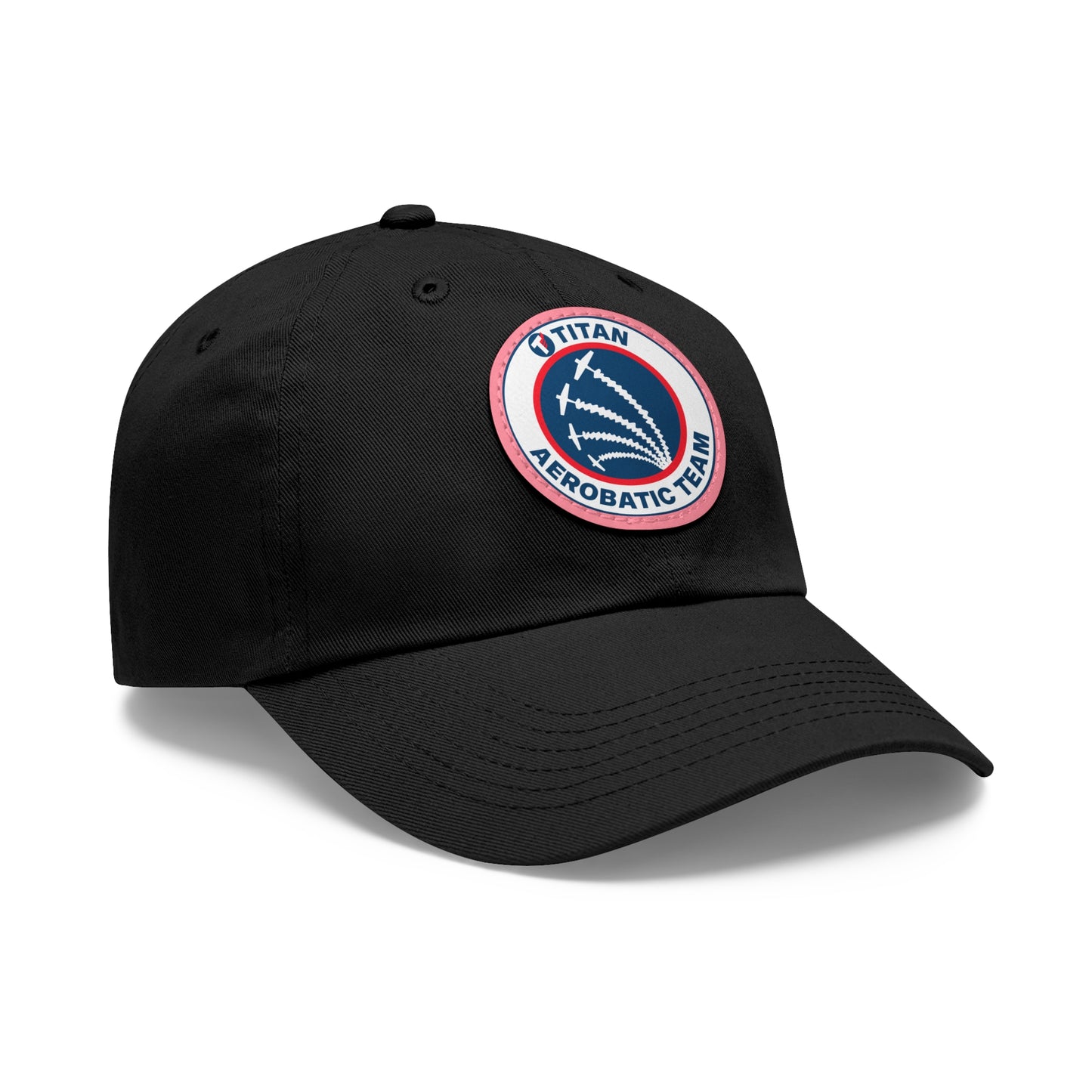 TITAN Aerobatic Team Ball Cap with Leather Patch (Round)