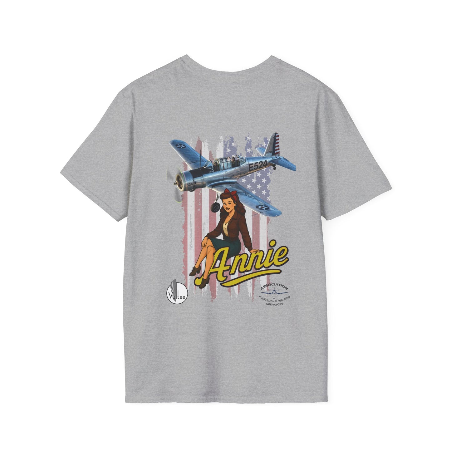APWO BT-13 "Annie" Special Edition BT-13 T-Shirt Unisex Softstyle T-Shirt