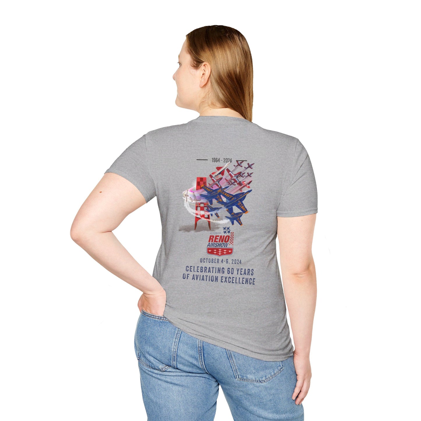 Reno Airshow OFFICIAL EVENT Unisex Softstyle T-Shirt