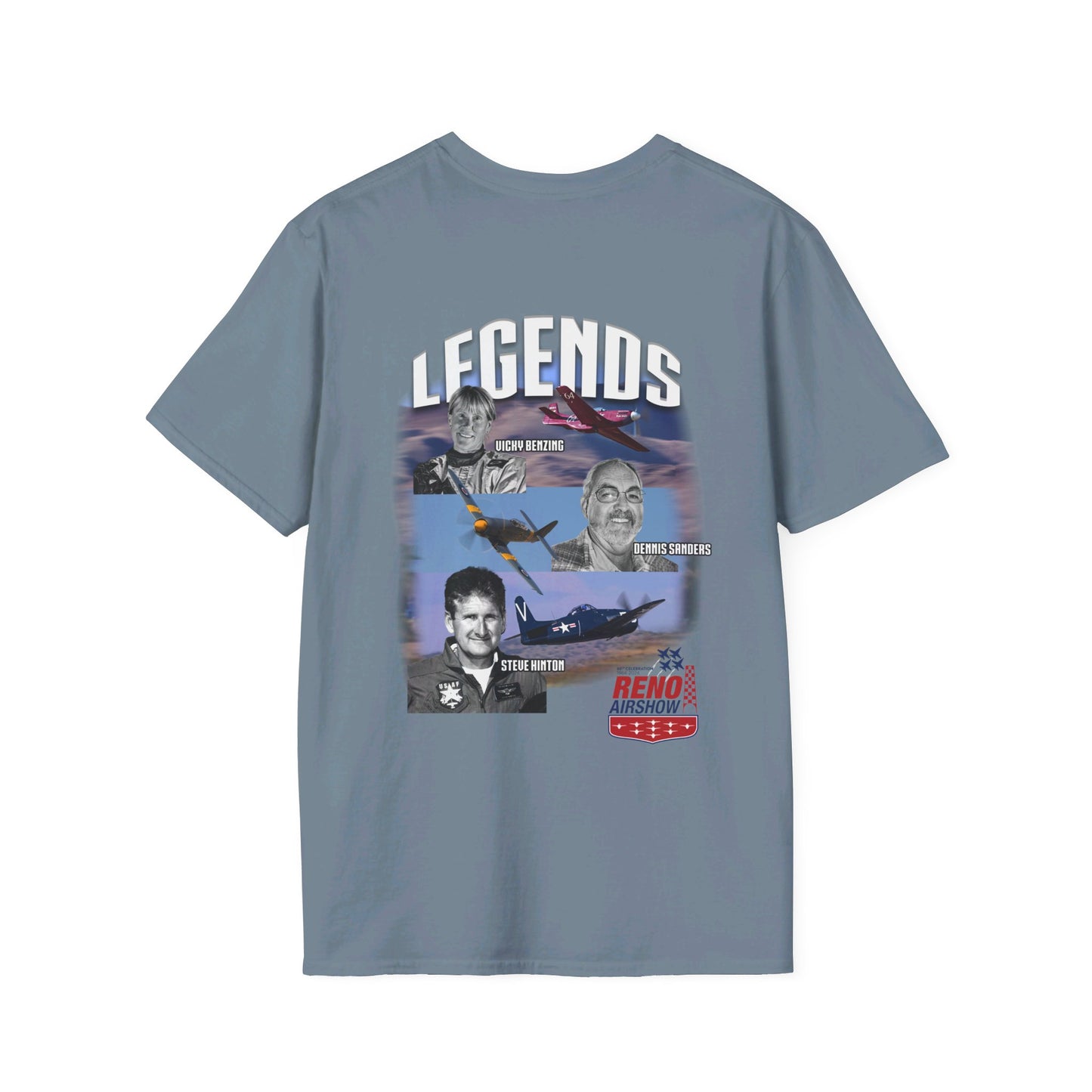 Reno Airshow LEGENDS Unisex Softstyle T-Shirt