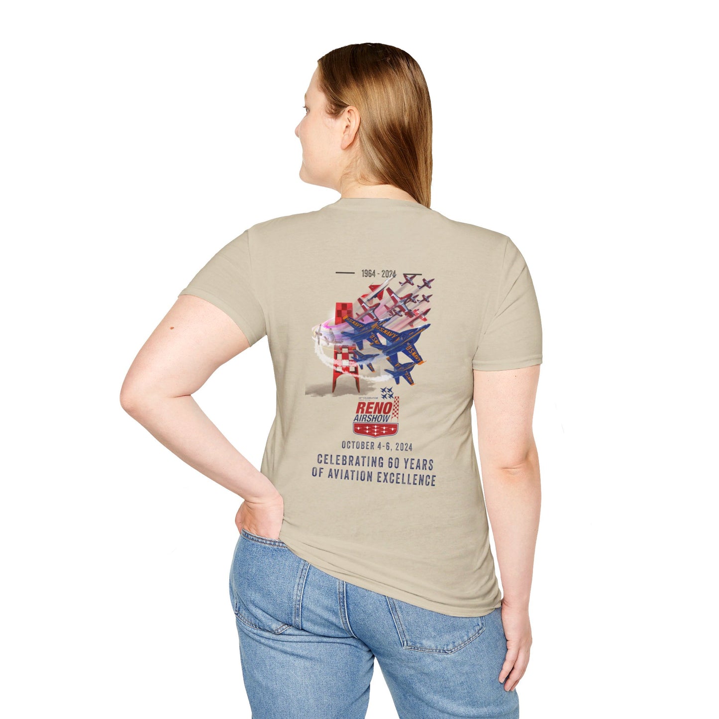 Reno Airshow OFFICIAL EVENT Unisex Softstyle T-Shirt