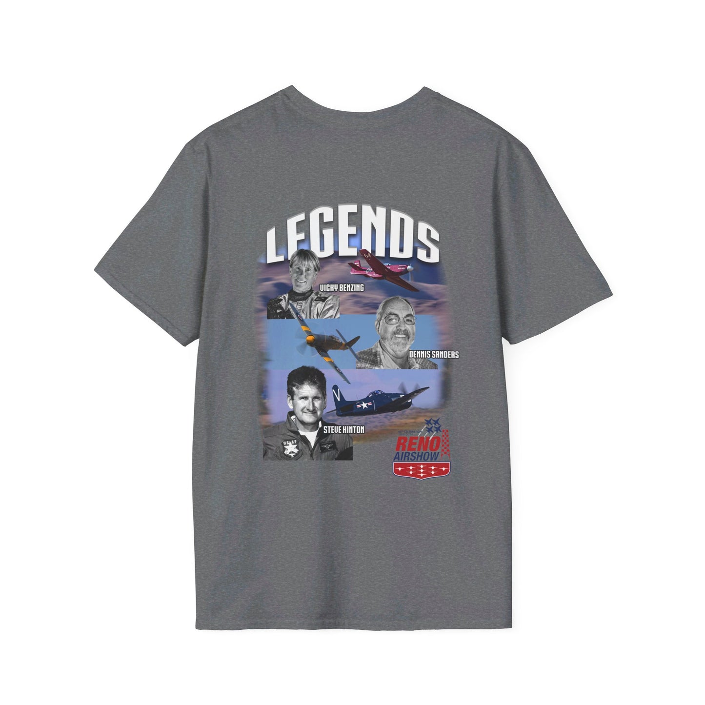 Reno Airshow LEGENDS Unisex Softstyle T-Shirt