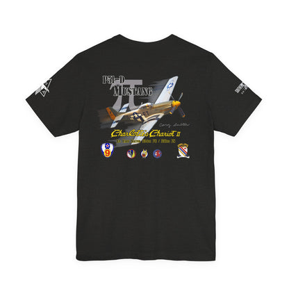 Southern Heritage Aviation Foundation P51 Mustang Charlotte's Chariot II Unisex Softstyle T-Shirt