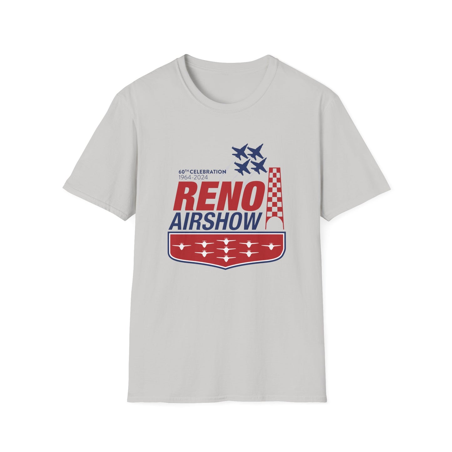 Reno Airshow Logo Unisex Softstyle T-Shirt