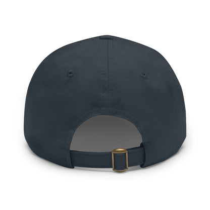 Reno Airshow Ball Cap / Hat with Leather Patch (Round)