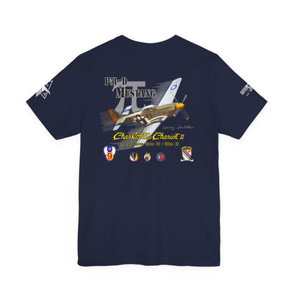Southern Heritage Aviation Foundation P51 Mustang Charlotte's Chariot II Unisex Softstyle T-Shirt
