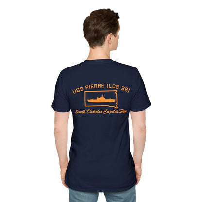 USS Pierre LCS-38 Commission Unisex Softstyle T-Shirt