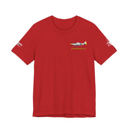 Southern Heritage Aviation Foundation P51 Mustang Charlotte's Chariot II Unisex Softstyle T-Shirt