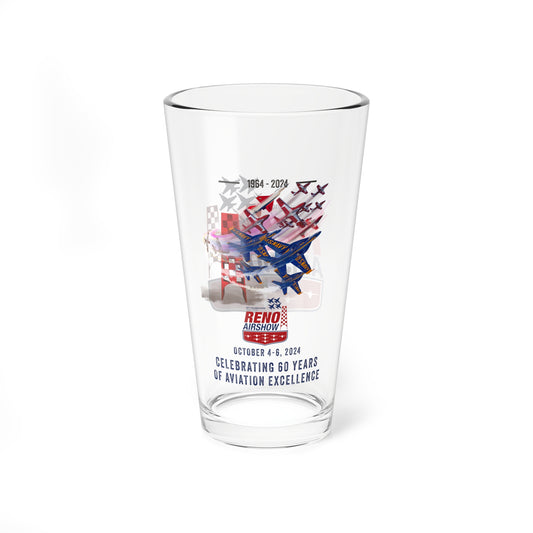 Reno Airshow Official  Bar / Pint / Mixing Glass, 16oz