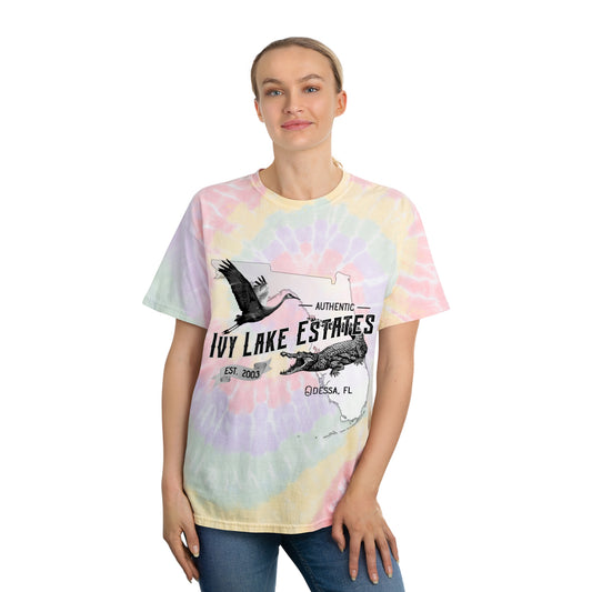 Ivy Lake Estates Resident Tie-Dye Tee, Spiral