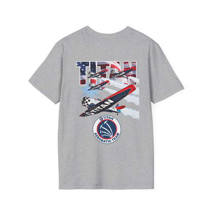 TITAN Aerobatic Team Unisex Softstyle T-Shirt Version 3
