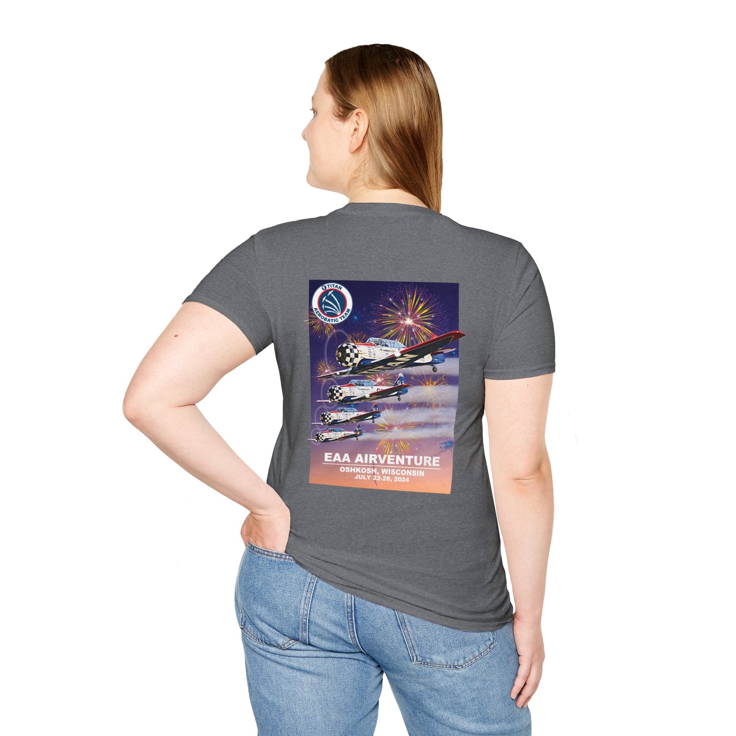 TITAN Aerobatic Team AirVenture Special Edition Shirt Unisex Softstyle T-Shirt Version 2